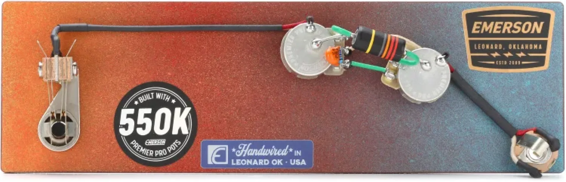 Emerson Custom 550K Series Standard Jazzmaster Prewired Kit - Premier Pro