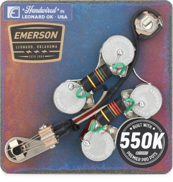 Emerson Custom 550K Series SG Prewired Kit - Premier Pro