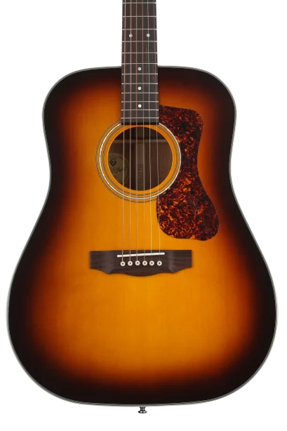 Guild D-140 Dreadnought Acoustic Guitar - Antique Burst