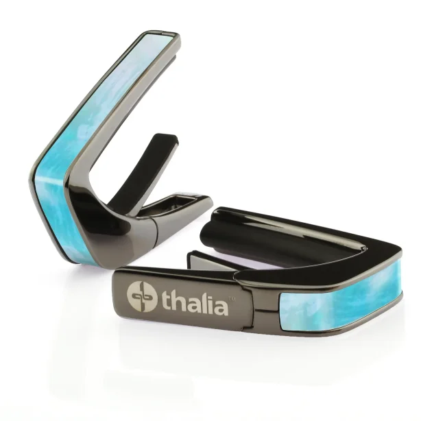 Thalia Azure Seas | Deluxe Capo - Black Chrome