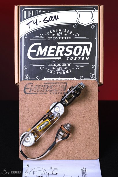Emerson Custom 4-way Prewired Kit for Telecaster Guitars - 500k Pots