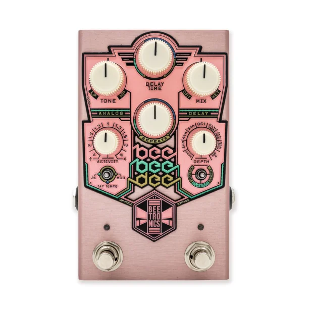 Beetronics FX BeeBeeDee Analog Delay - Limited Edition Blush