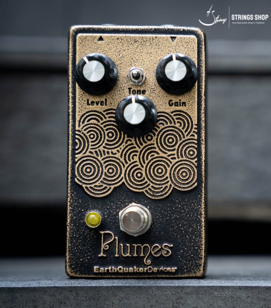 EarthQuaker Devices x KGR Cast Iron Plumes - Limited Edition Black&Gold