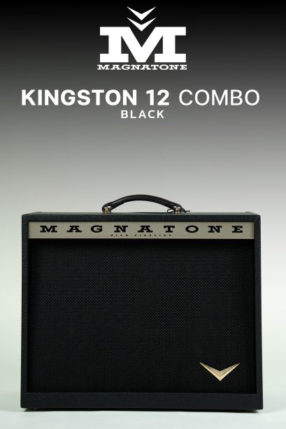 Magnatone Kingston 12W 1x12" Tube Guitar Combo Amp - Black