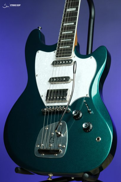 Guild Surfliner Deluxe Electric Guitar - Evergreen Metallic