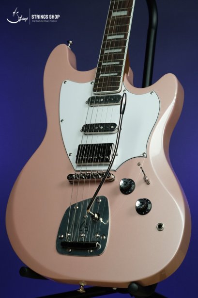 Guild Surfliner Deluxe Electric Guitar - Rose Quartz Metallic
