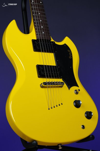Guild Polara Electric Guitar - Voltage Yellow