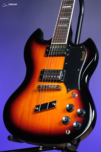 Guild Polara Deluxe Electric Guitar - Vintage Sunburst