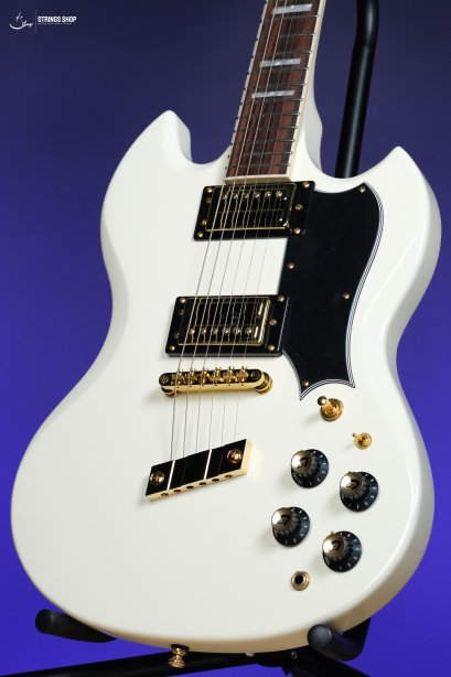Guild Polara Kim Thayil Electric Guitar - Vintage White