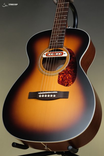 Guild M-240E Troubadour Acoustic-Electric Guitar - Vintage Sunburst