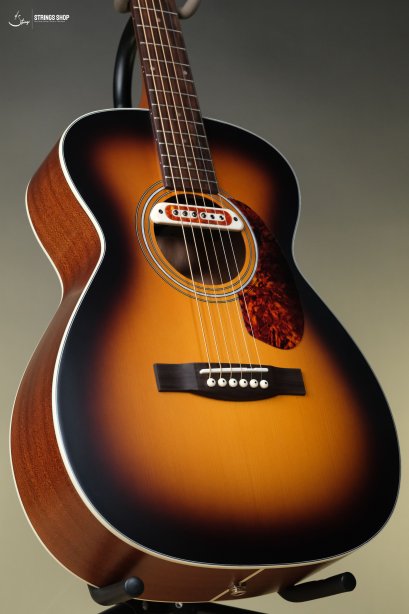 Guild M-240E Troubadour Acoustic-Electric Guitar - Vintage Sunburst