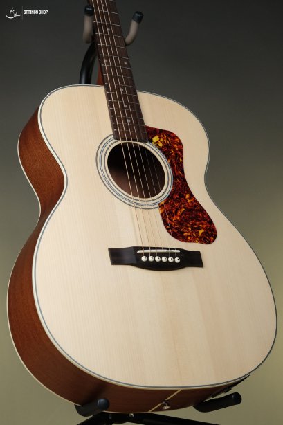 Guild OM-240E Acoustic-Electric Guitar - Natural
