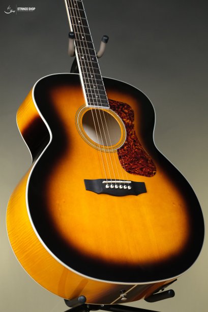 Guild F-250E Deluxe Acoustic-Electric Guitar - Antique Burst