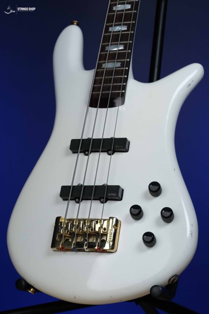 Spector Euro 4 Doug wimbish Signature - White, Aged Finish