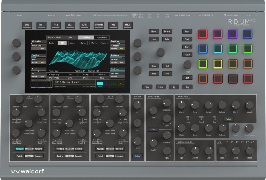 Waldorf Iridium Desktop MK2