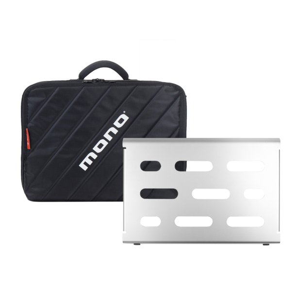Mono Club2.0 Soft Case + Pedalboard S, Silver