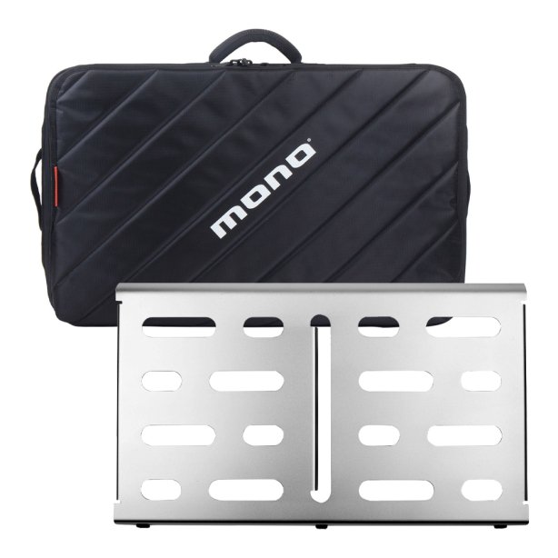 Mono Tour2.0 Soft Case + Pedalboard M, Silver