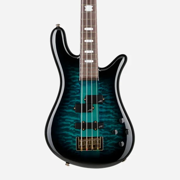 Spector Icon NS-2 Neck Through - Black and Blue