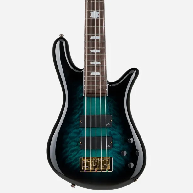 Spector Icon NS-5 Neck Through - Black and Blue