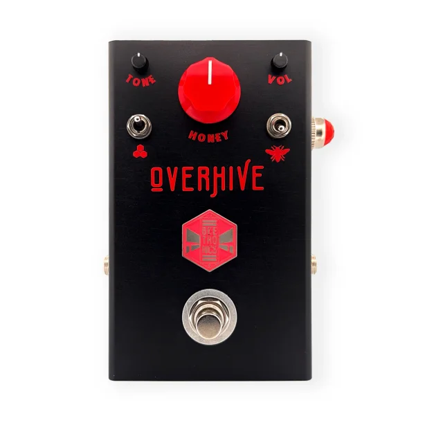 Beetronics FX Overhive Mid-Gain Od - Limited Edition  Blood stone