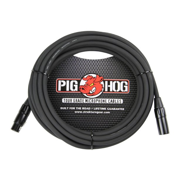 Pig Hog 8mm Mic Cable, 20ft XLR