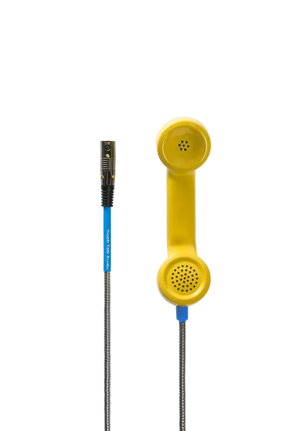 Trash Talk Audio Payphone Mic - Yellow