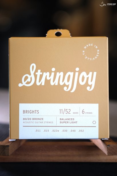 Stringjoy 80/20 Bronze Acoustic Guitar Strings