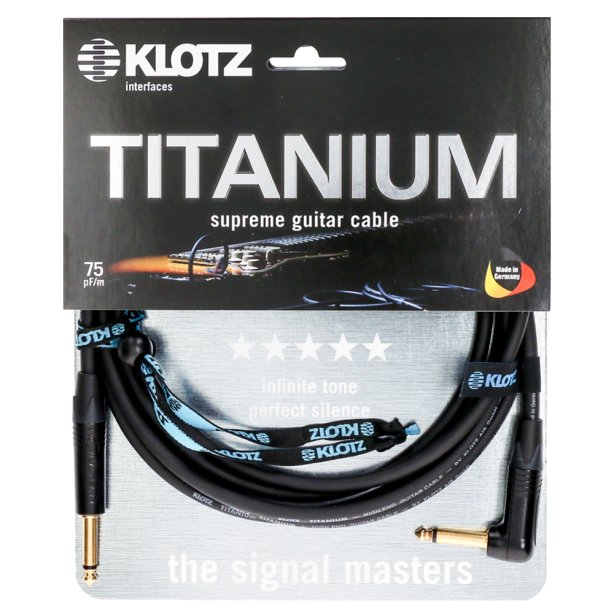 Klotz Cable TITANIUM guitar cable 4.5m