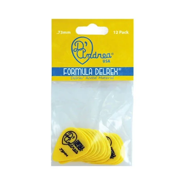 D'Andrea 351 YEL DELREX .73mm/12PC