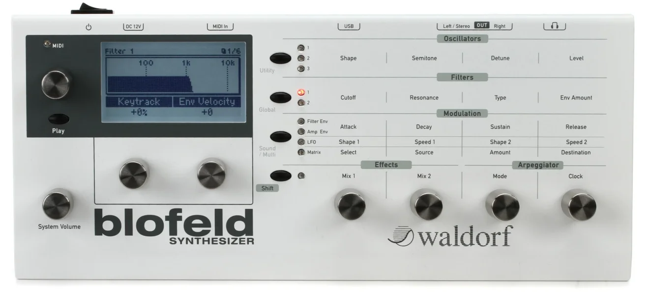 Waldorf Blofeld Desktop - White
