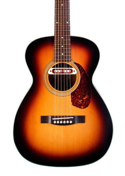 Guild M-240E Troubadour Acoustic-Electric Guitar - Vintage Sunburst