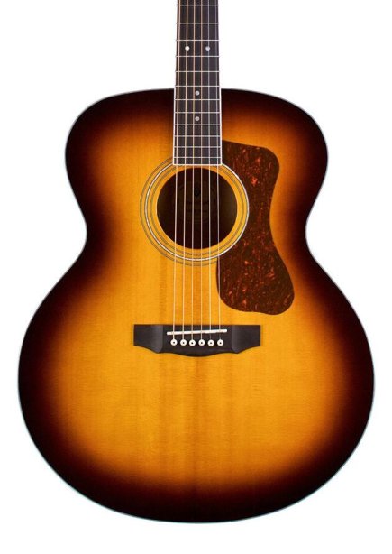 Guild F-250E Deluxe Acoustic-Electric Guitar - Antique Burst