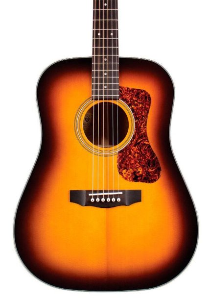 Guild D-140 Dreadnought Acoustic Guitar - Antique Burst