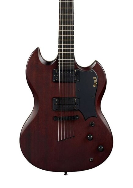 Guild Polara Limited Night Edition Electric Guitar - Vintage Walnut