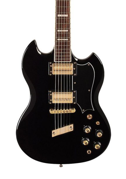 Guild Polara Kim Thayil Electric Guitar - Black
