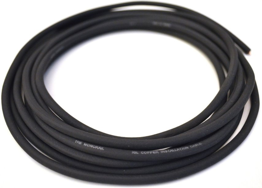 Evidence Audio Monorail Cable - Classic Black (1ft.) (30 cm.)
