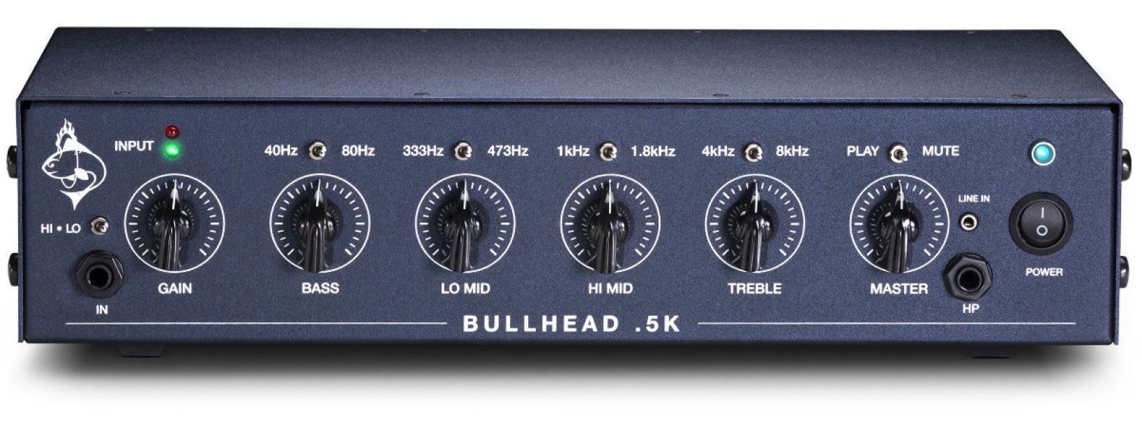 Trickfish Bullhead .5K 700W Class-D Bass Amplifier Head