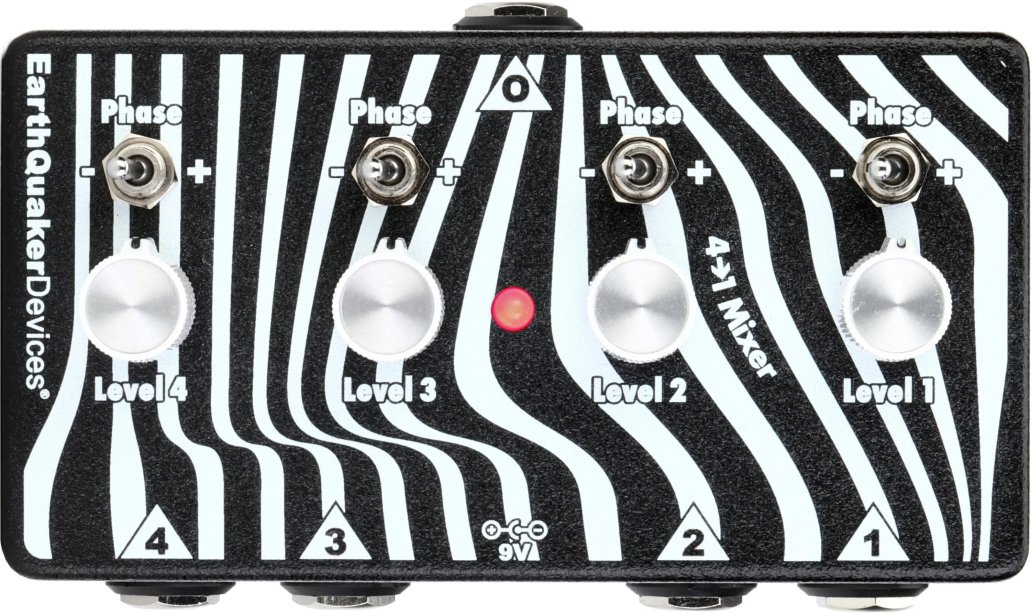 EarthQuaker Devices Four to One Mixer Pedal