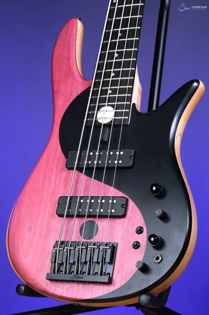 Fodera Yin Yang Standard Black/Purpleheart