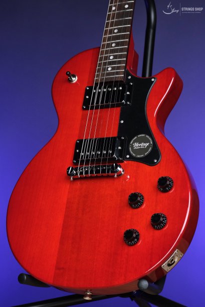 Heritage Ascent Collection H-137 Humbucker Electric Guitar, Vintage Cherry