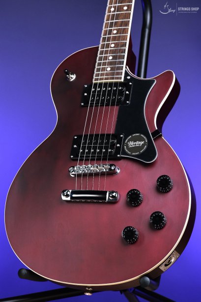 Heritage Ascent Collection H-150 Electric Guitar, Matte Burgundy