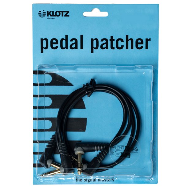 Klotz Cable balanced patch cable set with angled jack 60 cm