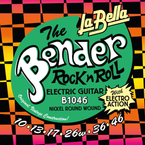La Bella B1046 Bender Electric Guitar Strings 10-46