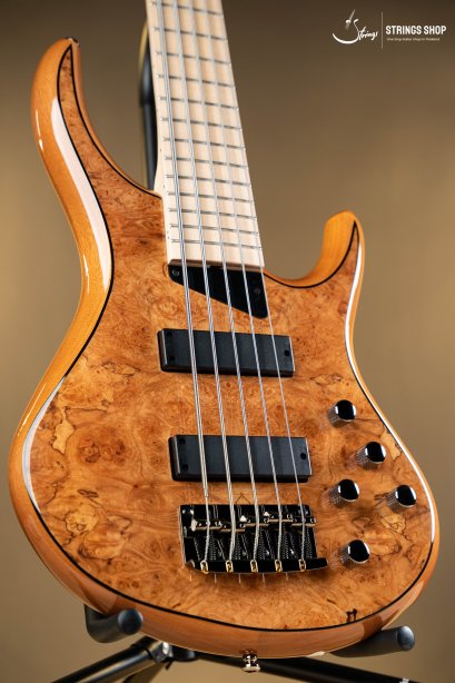 MTD Kingston Z5 - Figured Maple Top, Mahogany Body, Maple Fretboard - Natural Gloss Finish