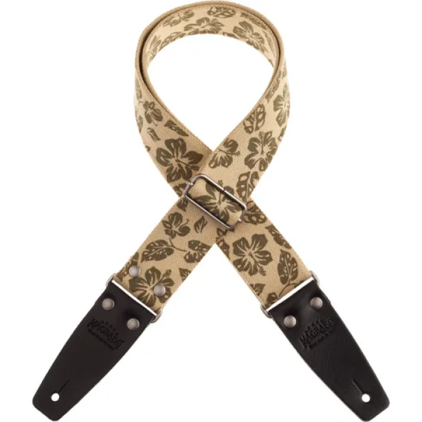 Magrabo Stripe SC Retrò Hippie 5 cm terminals Black, Aged Silver Buckle