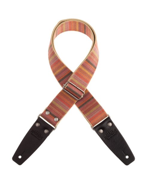Magrabo Stripe SC Retrò Mexico 5 cm terminals Black, Aged Silver Buckle