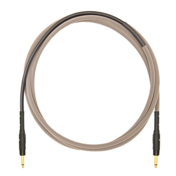 Rattle Snake 15&#039; Snake Head in Dirty Tweed with Neutrik Straight Gold to Neutrik Straight Gold