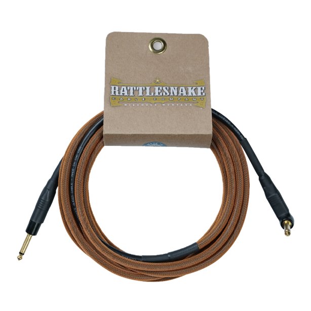 Rattlesnake Cable Snake Head Gold 15' (R/S) Copper