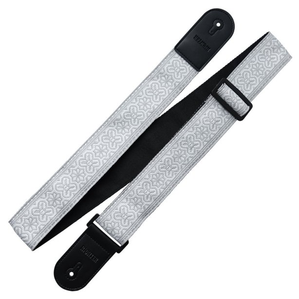 RICHTER Retro White / Grey Guitar Strap