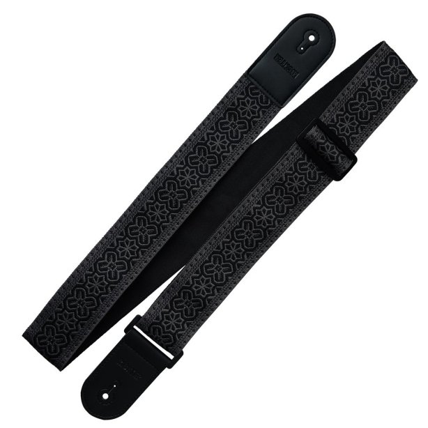 Richter Retro Black / Anthracite Guitar Strap